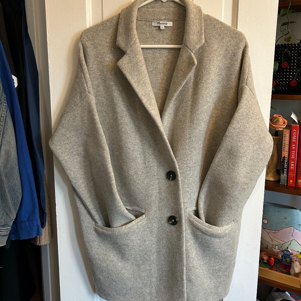 Madewell Sweater Blazer/Jacket